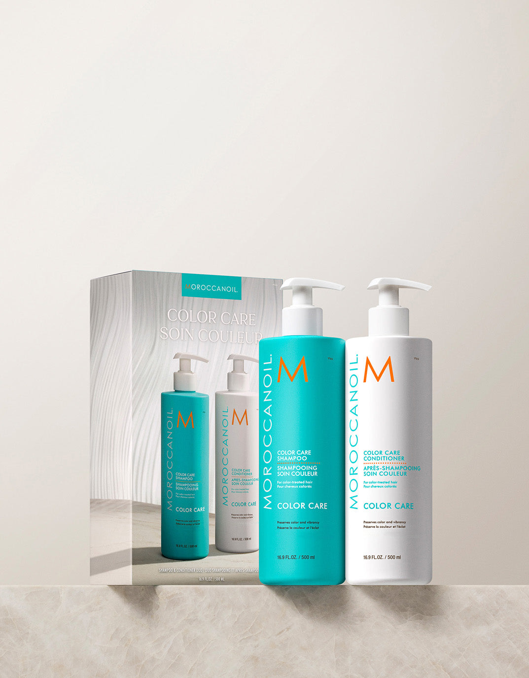 Moroccanoil Blonde outlets Perfecting Purple Shampoo & Conditioner Half-Liter Set